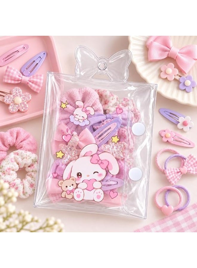 First Choice 6 Pcs Cute Rabbit Photocard Case - Image 5