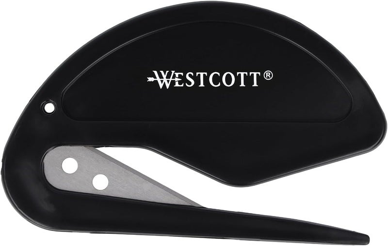 Westcott Letter Opener with Safety Handle | Extra Sharp Letter Opener with Stainless Steel Blade | Ergonomic Safety Handle | Opens Letters Easily and Cleanly | E-29699 00 - Image 1