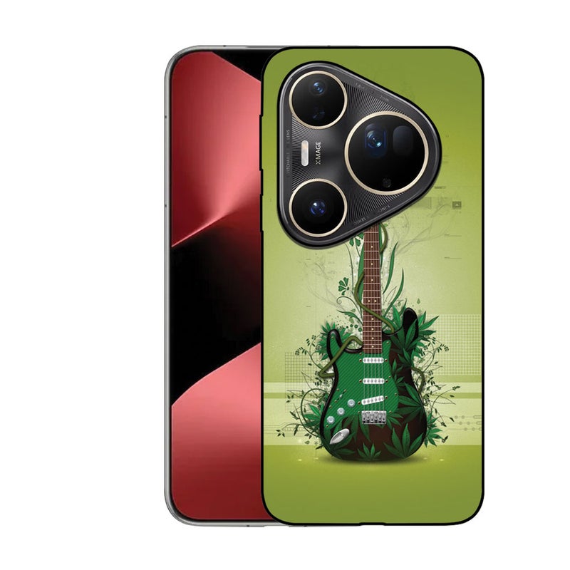 EYE CATCH Printed Protective Case Cover For Huawei Pura 80 Pro -  Cool Guitar - Image 1