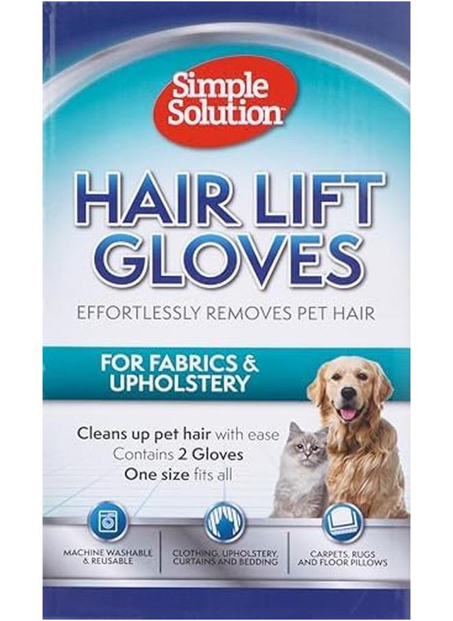 Simple Solution Hair Lift Mitts Gloves Hair Remover 1 Pair  - Image 2