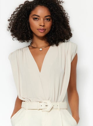 Stone Waist Double Breasted Neck Flexible Snaps Knitted Bodysuit - pzsku/Z2271493D261C606E98DCZ/45/1752503920/7ad15328-9a7c-4653-9df4-c453c32f66bf