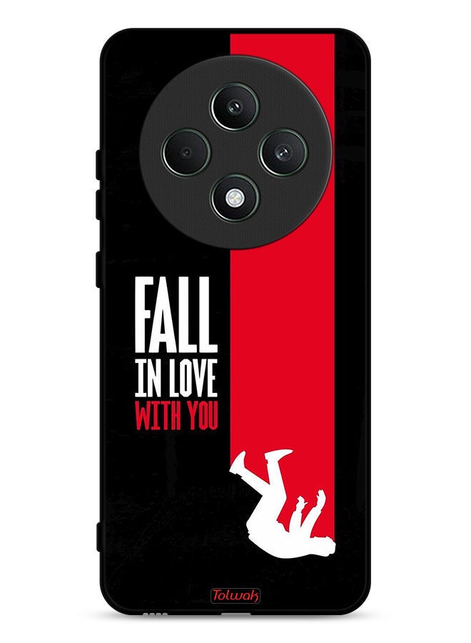 Tolwak Oppo Reno12 F 5G Protective Case Cover Fall In Love With You - Image 1