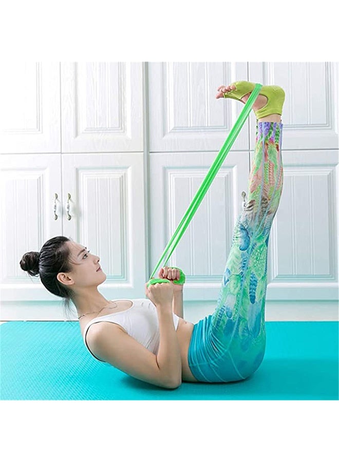 Peachjoy Resistance Bands, Professional Exercise Bands Long Natural Latex Elastic Bands, for Legs and Butt and Glutes, Perfect for Strength Training, Physical Therapy, Yoga, Pilates, Stretching - Image 5