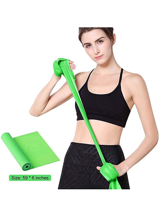 Peachjoy Resistance Bands, Professional Exercise Bands Long Natural Latex Elastic Bands, for Legs and Butt and Glutes, Perfect for Strength Training, Physical Therapy, Yoga, Pilates, Stretching - Image 4