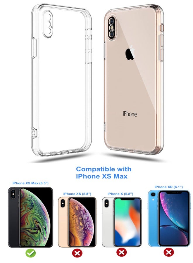 X-level iPhone XS Max Case - TPU Material   - Shock Absorption - Scratch Resistance - Non-Slip Grip - Wireless Charging Compatible - Slim & Lightweight - Transparent Design - Image 1