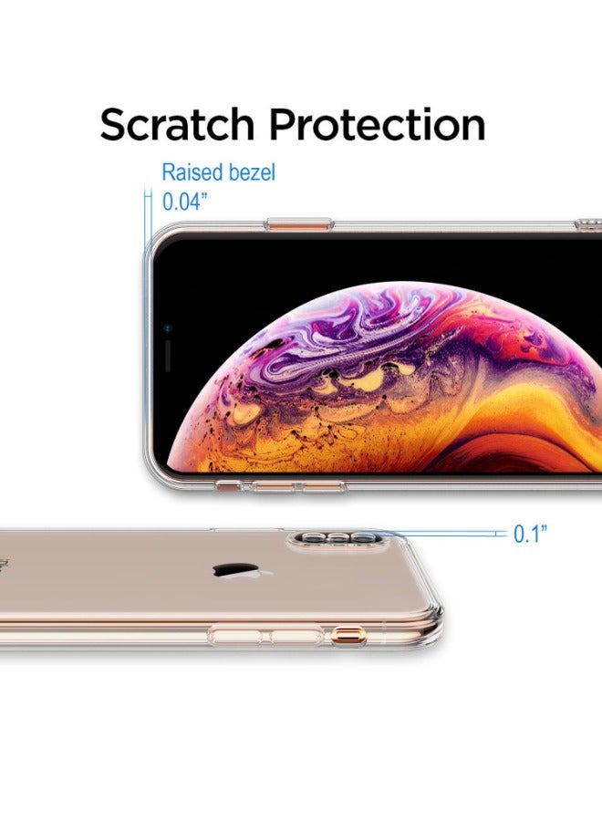 X-level iPhone XS Max Case - TPU Material   - Shock Absorption - Scratch Resistance - Non-Slip Grip - Wireless Charging Compatible - Slim & Lightweight - Transparent Design - Image 2