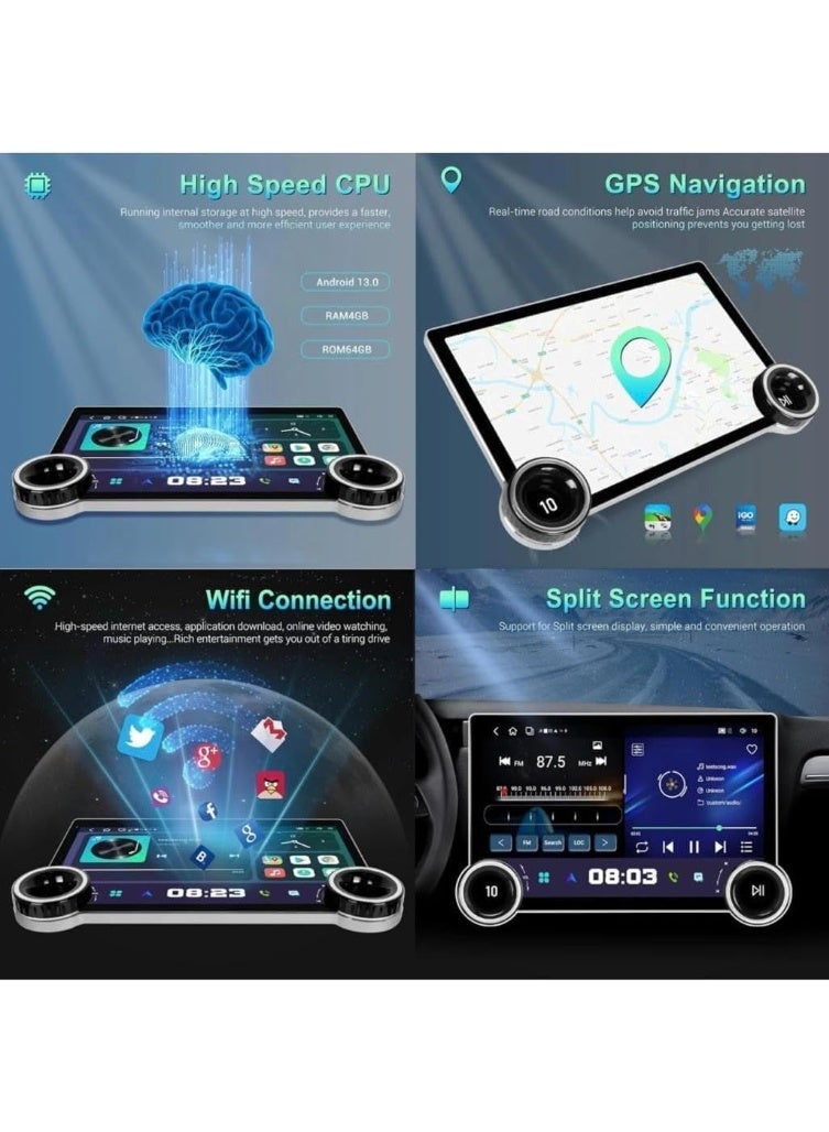 شاشة سيارة أندرويد دايموند   – تدعم كار بلى و اندرويد اوتو – 4GB RAM – ضمان سنتين - Image 3