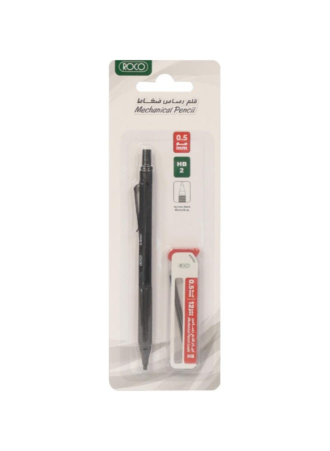ROCO Mechanical Pencil 0.5mm Black