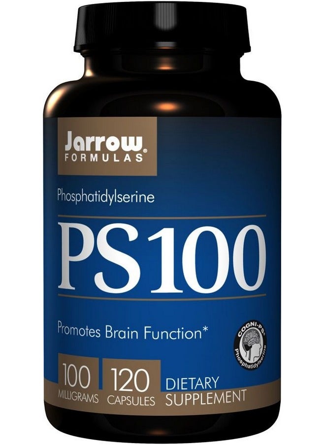 jarrow formulas Jarrow Formulas PS-100 Phosphatidylserine - 100 mg - 120 Capsules  - Image 1