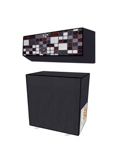 Kuber Industries Kuber Industries Split AC Cover | PVC Square AC Cover | Outdoor Condenser AC Cover | AC Cover for Indoor & Outdoor | AC Cover for Dust Protection | 1.5 Ton Ac Cover | Gray  - Image 1