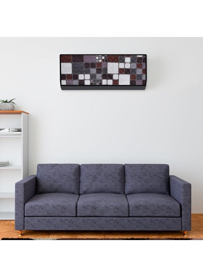 Kuber Industries Split AC Cover | PVC Square AC Cover | Outdoor Condenser AC Cover | AC Cover for Indoor & Outdoor | AC Cover for Dust Protection | 1.5 Ton Ac Cover | Gray - Image 5