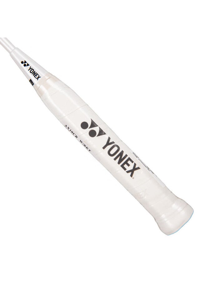 Yonex Yonex Badminton Racket, Astrox Advanced, High Tension, Full Carbon, Intermediate Level, Ax10, White And Glossy Black, Pre-strung, Hand Grip Included  - Image 5