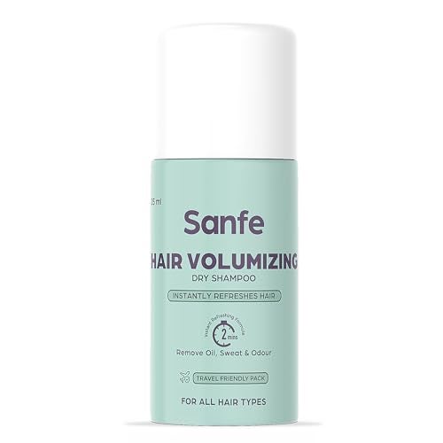 Sanfe Hair Volumizing Dry Shampoo - 25ml | Instantly refreshes & add volume | Leaves no residue - Image 1
