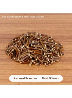 Branch Trunk Decoration Landscape Creative Diy Handmade Model Material Log Small Stick Round Wood Chip Solid Wood Photo Frame-Color:Small Branches About 3cm High