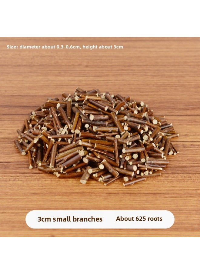 Generic - Branch Trunk Decoration Landscape Creative Diy Handmade Model Material Log Small Stick Round Wood Chip Solid Wood Photo Frame-Color:Small Branches About 3cm High - Image 1