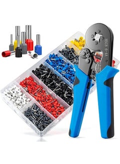 Tonity Tonity HSC8 64A 00810mm AWG287 Wire Stripper Self Adjusting Crimping Plier Ratcheting Ferrule Crimper Tool Chakra Crimping Tool  - Image 1