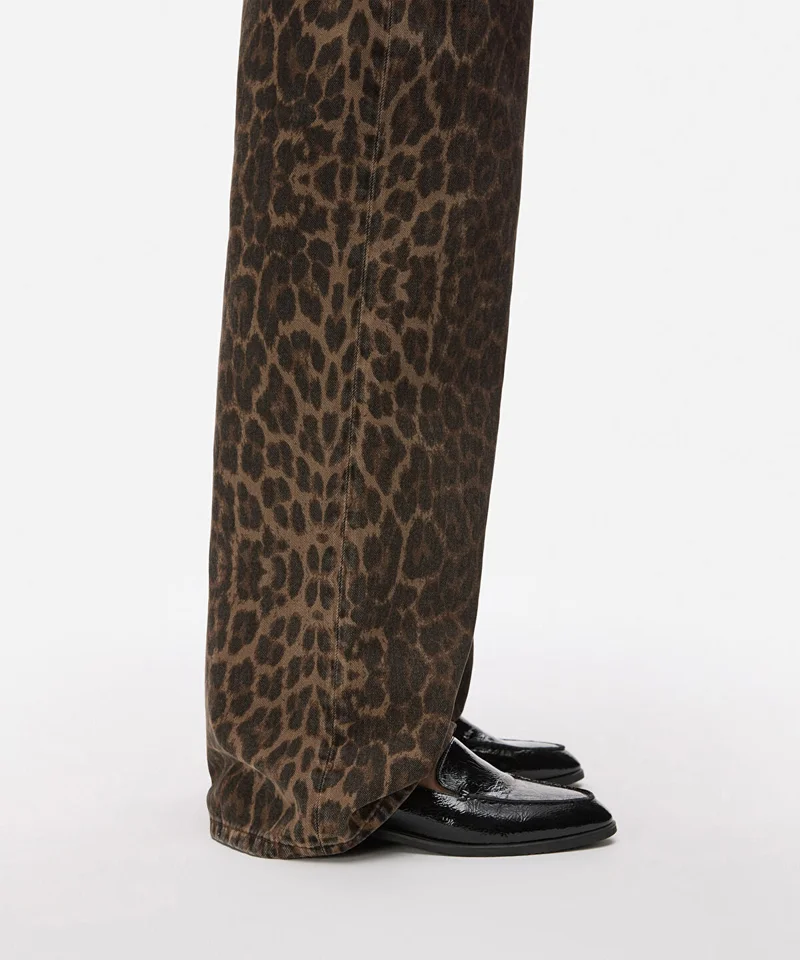 ابيكول Patent-Effect Textured Loafers