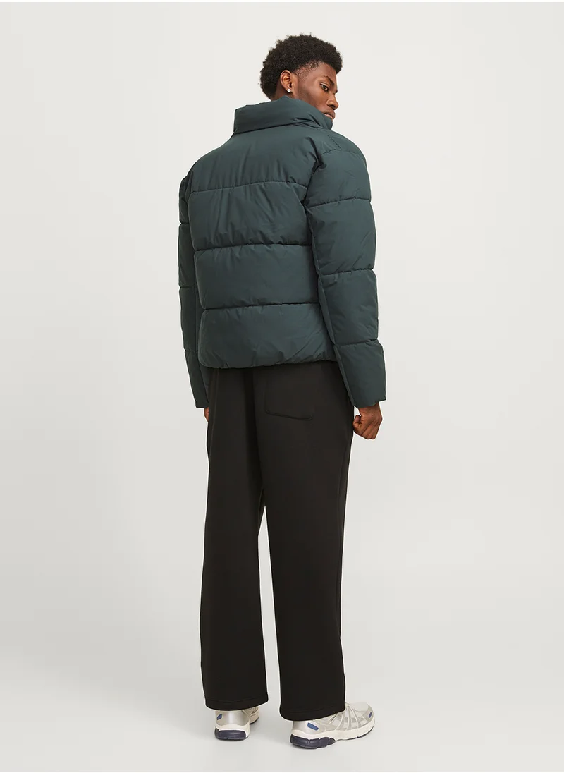 JACK & JONES Zip Through Puffer Jacket