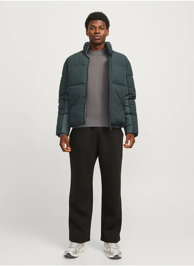 JACK & JONES Zip Through Puffer Jacket
