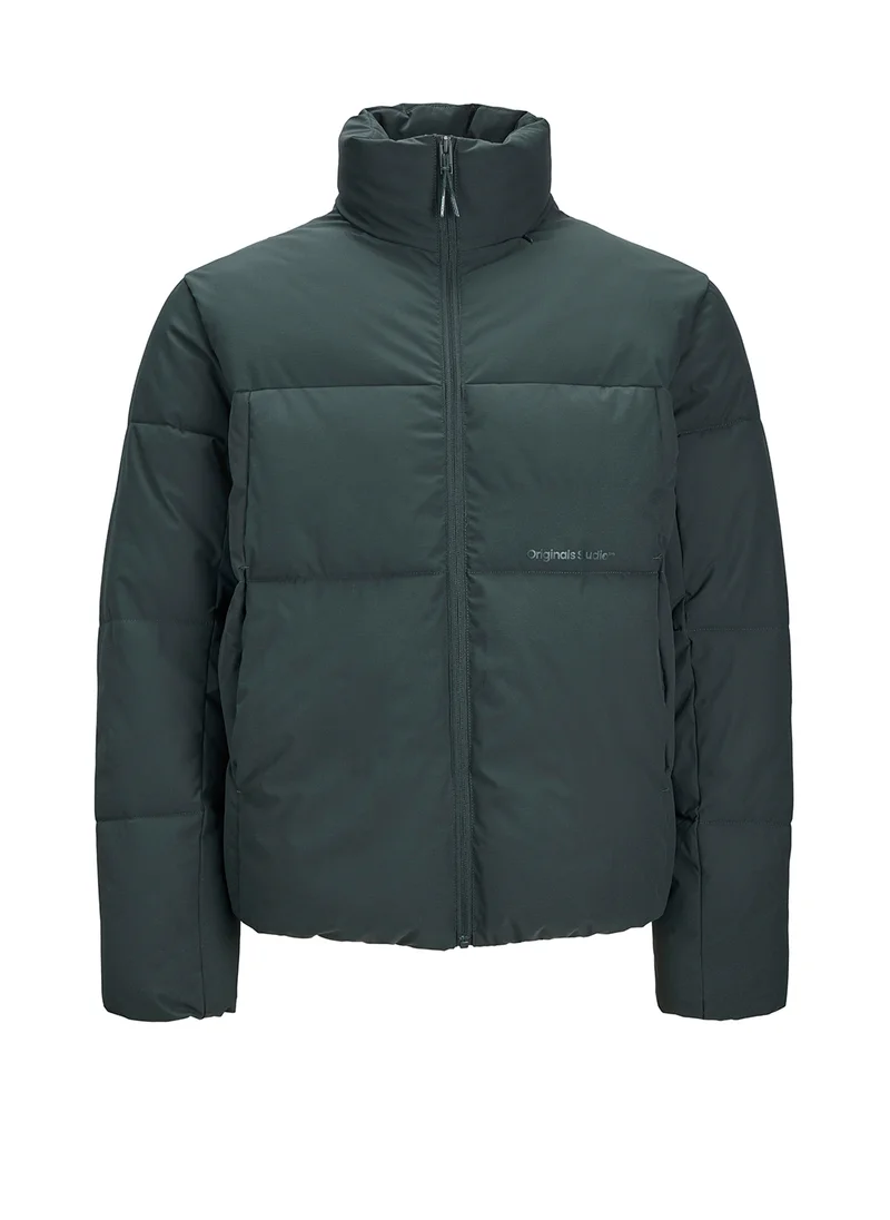 JACK & JONES Zip Through Puffer Jacket