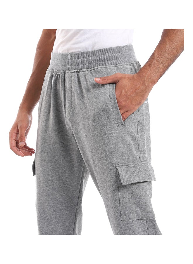 DIADORA - Men Cotton Sweatpant Pants With Side Pockets - Image 1