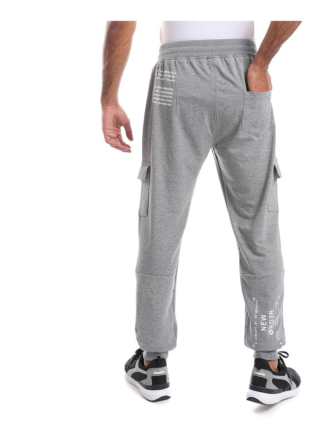 DIADORA - Men Cotton Sweatpant Pants With Side Pockets - Image 1