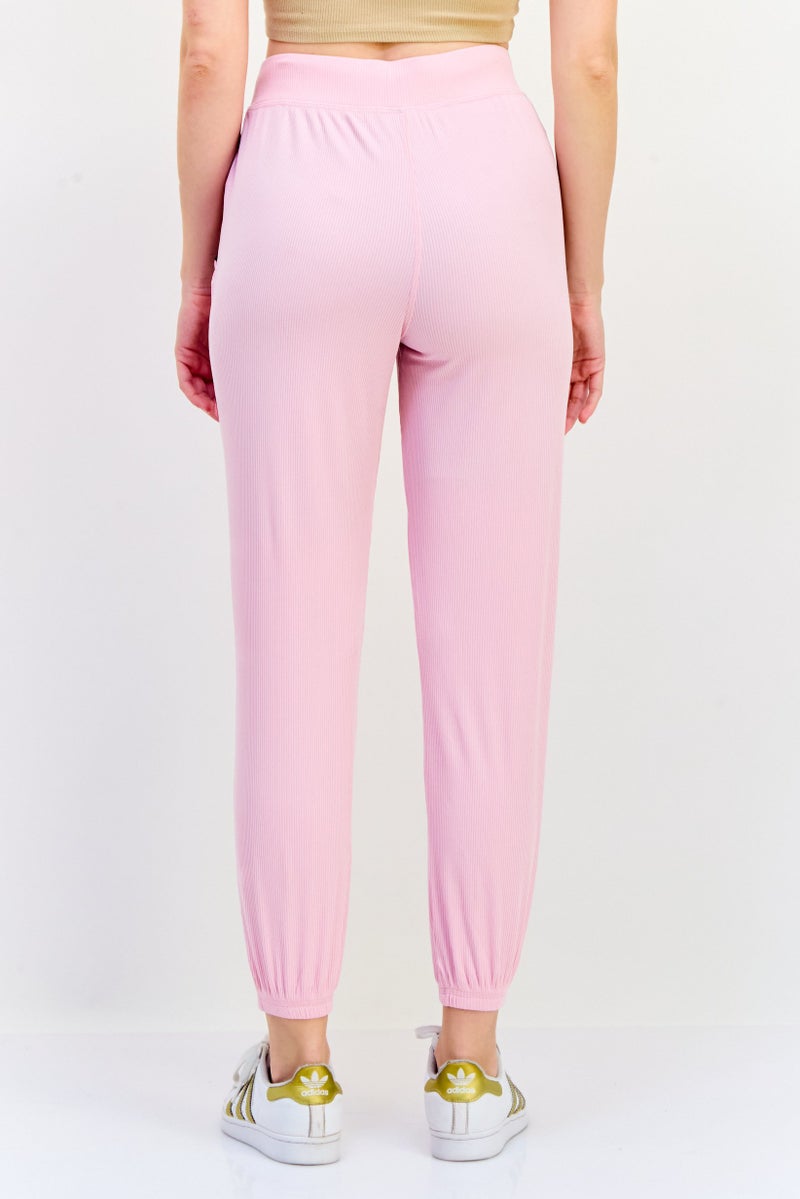 SKECHERS Women Relaxed Fit Training Track Pant, Pink  - Image 3