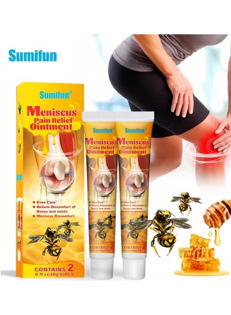 Sumifun (2 Pcs) Sumifun Synovial Meniscus Cream - Fast Relief for Joint, Muscle & Knee Pain - Image 1