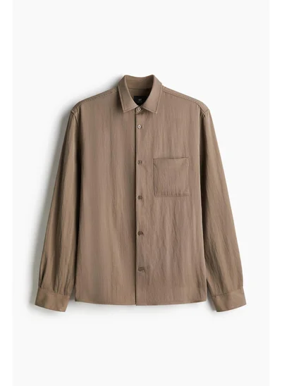 H&M Loose Fit Satin shirt