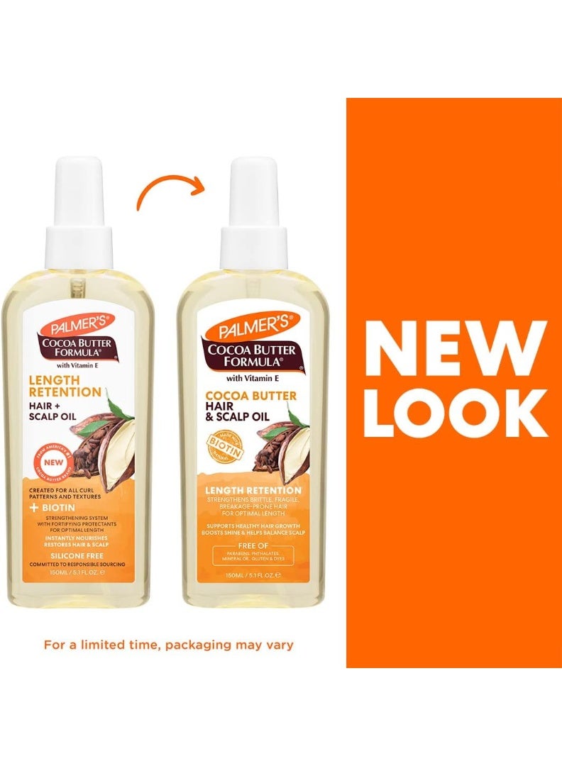 Palmer's Cocoa Butter Formula Hair & Scalp Oil 150ml - Image 4