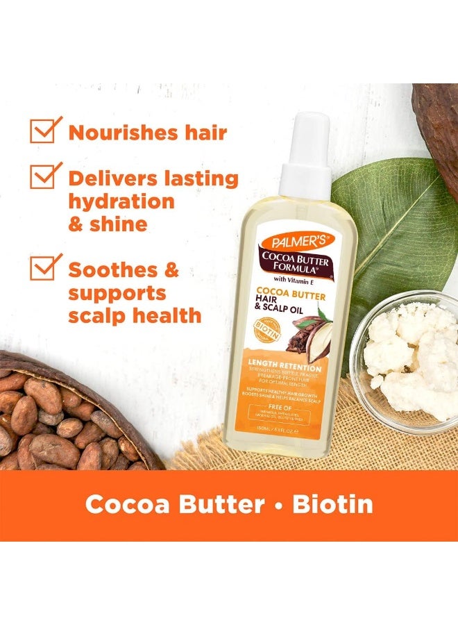 Palmer's Cocoa Butter Formula Hair & Scalp Oil 150ml - Image 5