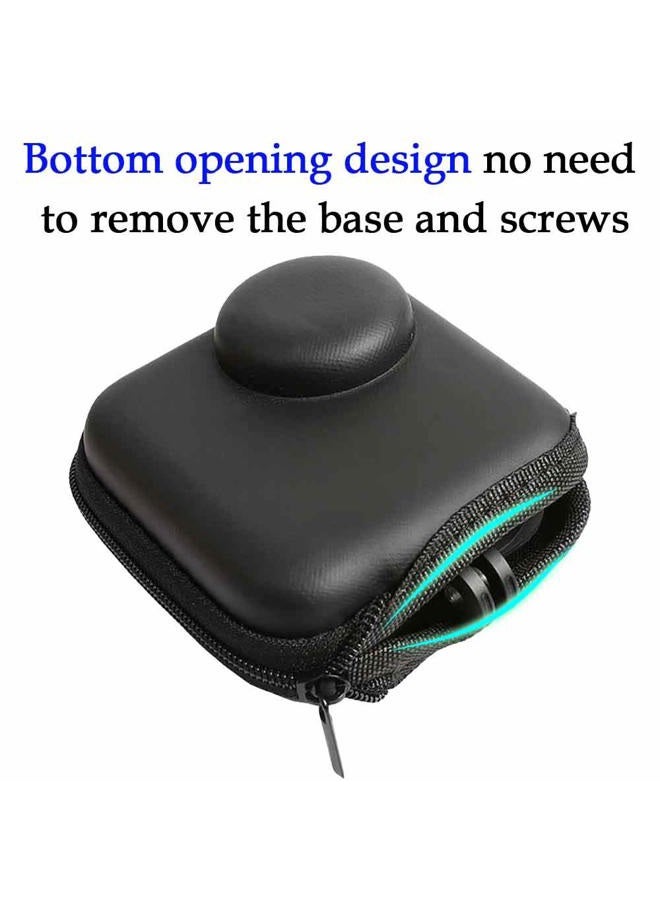 ULBTER Mini Storage Bag Case for GoPro MAX Waterproof 360 Camera + Rubber Lens Cap Cover, Carrying Portable Boxes Accessory for Go pro Max [2+1 Pack] - Image 4