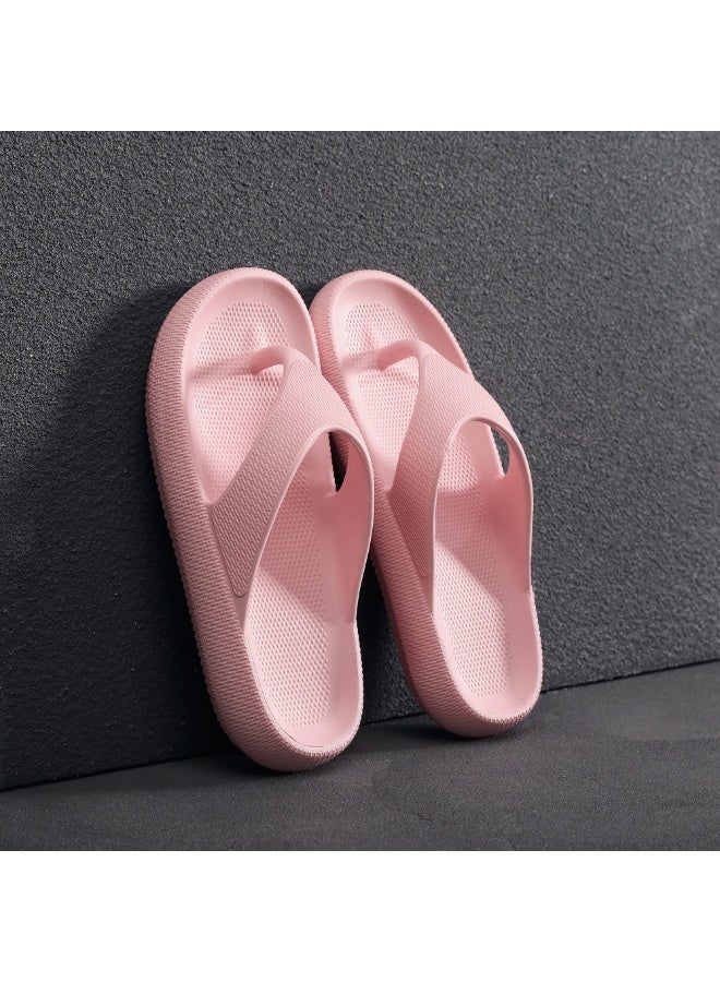 GUOLUOFEI Women's Flip Flops Soft Lightweight Sandals for Men Anti Slip Casual Slippers Shower Beach Pool Bathroom Flat Slides Shoes - Image 2