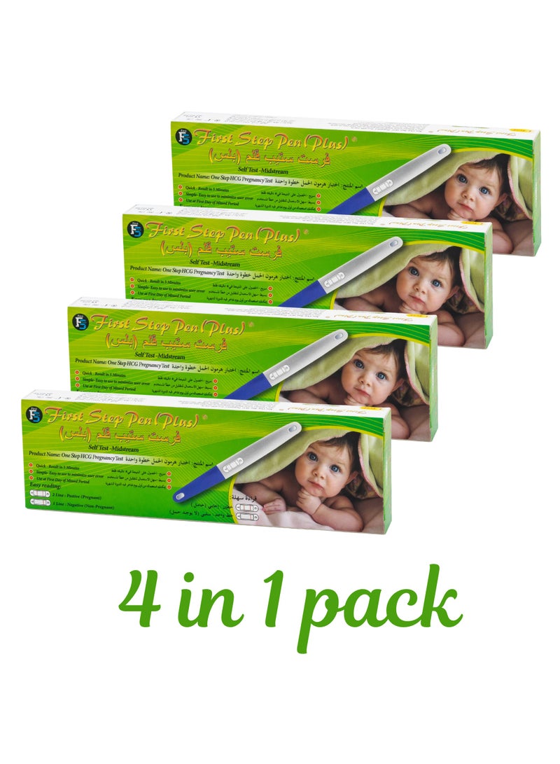 Frist Step FIRST STEP PREGNANCY TEST PEN 4 IN 1 PACK 