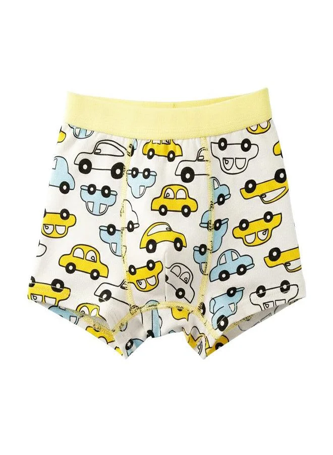 babyqlo Boys Cotton Animal Sports Boxer Pack of 4