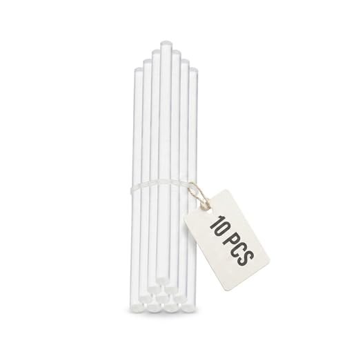 Themisto 11mm All Purpose Transparent Hot Melt Glue Sticks for Glue Gun Pack Of (10) - Image 1