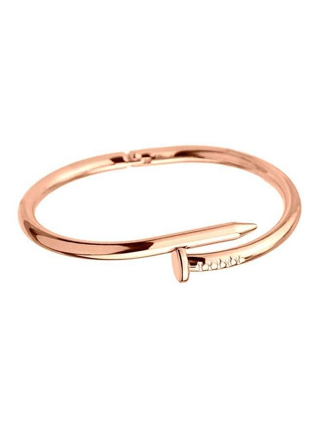 NIBEMINENT Metal Titanium Cuff Bracelet  - Image 1