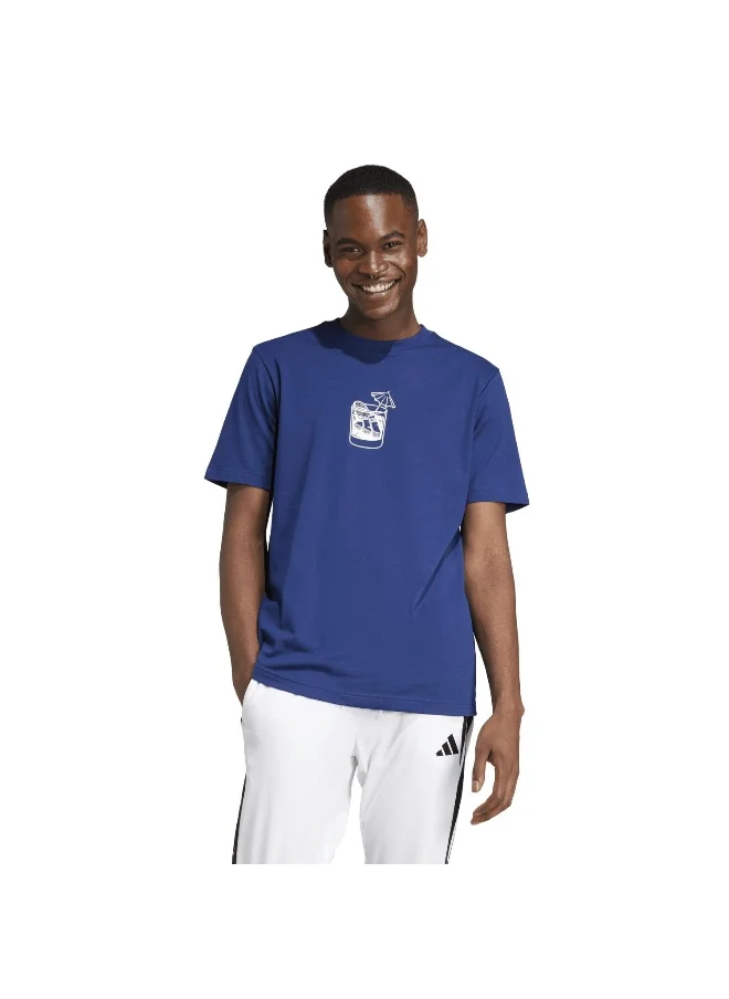 Adidas adidas lounge drink men graphic t-shirt
