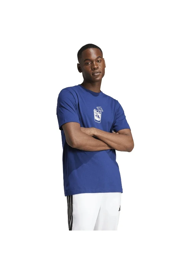 Adidas lounge drink men graphic t-shirt