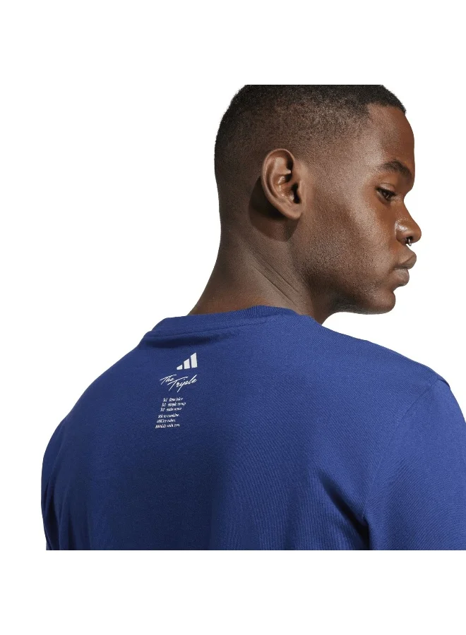 Adidas lounge drink men graphic t-shirt
