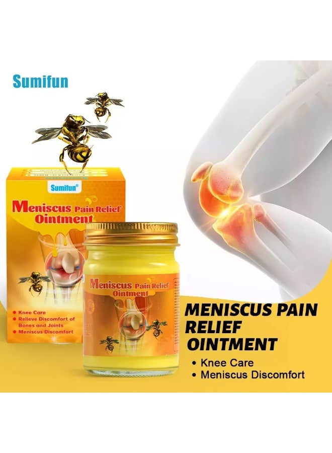 Sumifun Natural Knee Care Meniscus Pain Relief Ointment, Soothing Joint Balm for Bone Discomfort, Designed to Help Improve Flexibility and Support Long-Term Joint Health - Image 2
