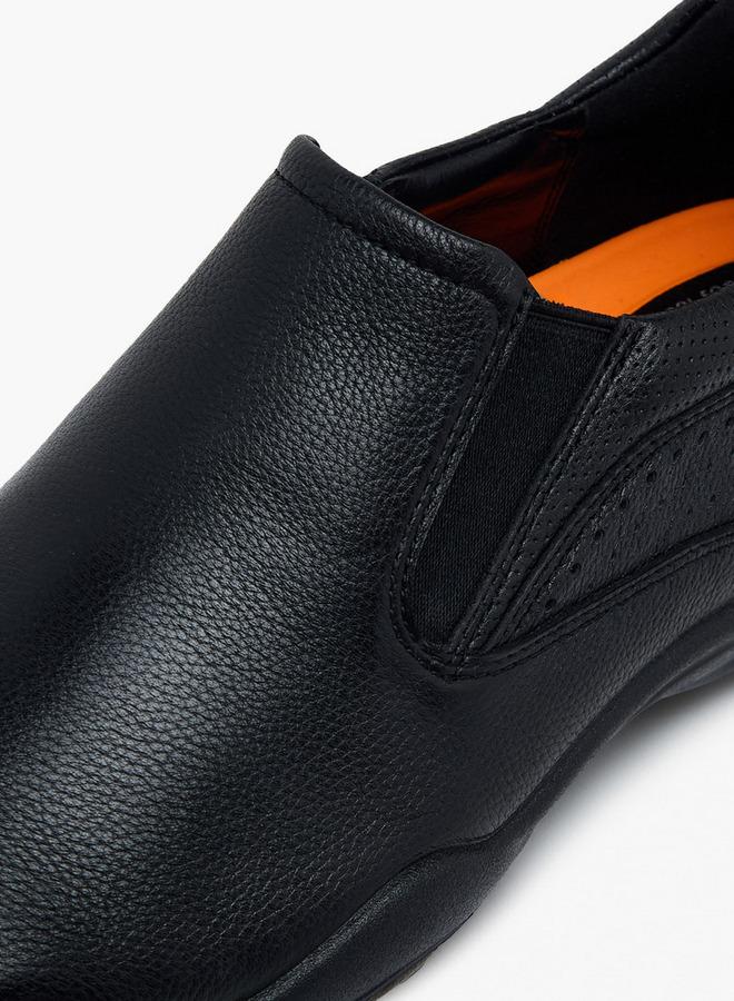 Le Confort Men Leather Slip-On Loafers - Image 4