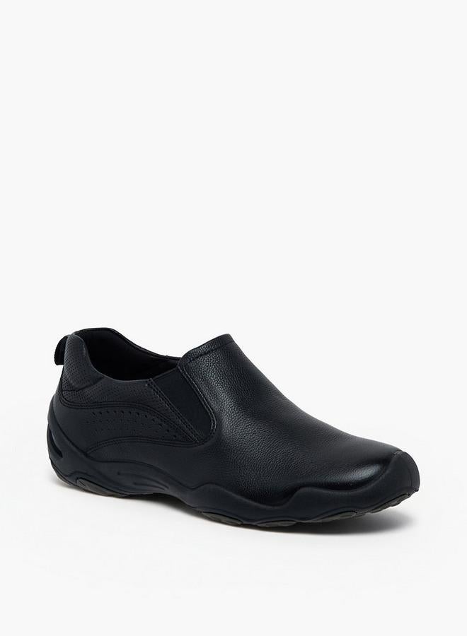 Le Confort Men Leather Slip-On Loafers - Image 2