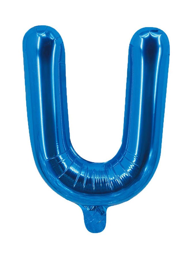 NIBEMINENT U Letter Decorative Foil Balloon 16inch