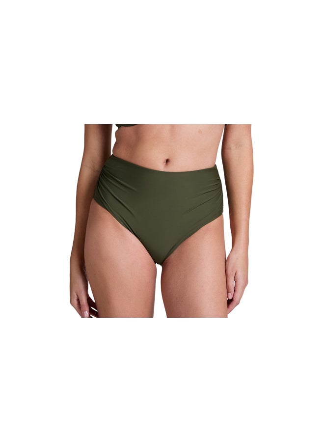 hunkemoller Luna High-Waisted Shaping Cheeky Bikini Bottoms - Image 1