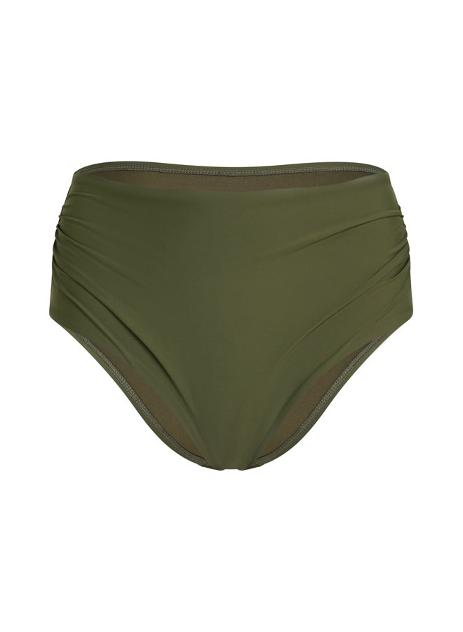 hunkemoller Luna High-Waisted Shaping Cheeky Bikini Bottoms - Image 3