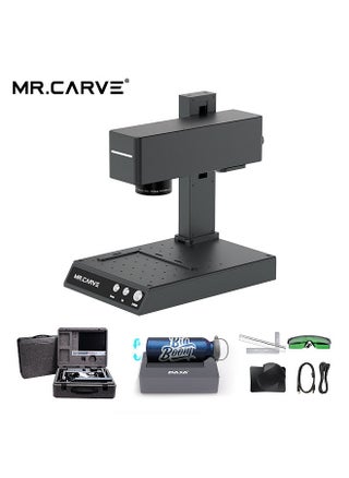 M4 Marking Machine Laser Engraver Infrared Laser Module and 5W Blue Light Laser Module 70x70mm Carving Area with Rotary Roller High Speed for Large Object Luggage Engraving - pzsku/Z227337999A379A52D557Z/45/_/1687142749/e41c1349-9f6c-4cdb-99fb-92a0427c21e6