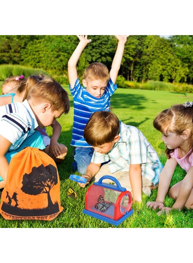 ESSENSON Outdoor Explorer Kit with Binoculars, Flashlight, Compass for Backyard Exploration - Great Kids Gifts - Image 2