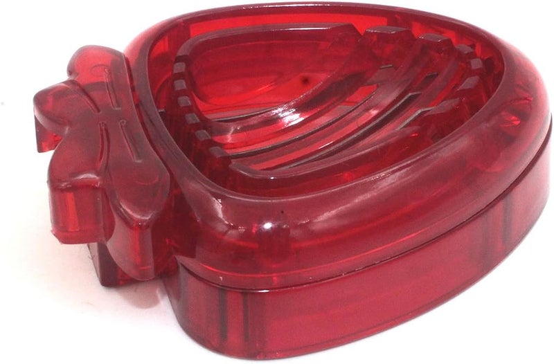 Zramo Accessories Simply Slice Strawberry Section Slicer Kitchen Cutter Gadgets Kitchen Tool Mini Slicer Cut Joie MSC Stainless Steel Blade Craft Fruit Tools Factory kiss - Image 3