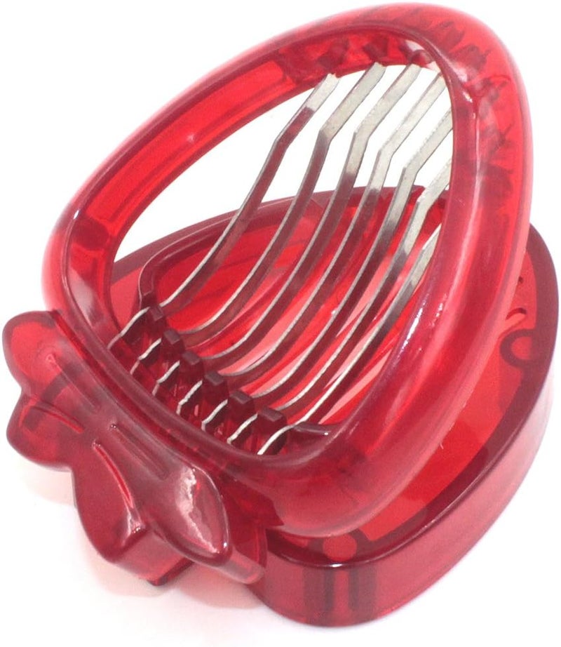 Zramo Accessories Simply Slice Strawberry Section Slicer Kitchen Cutter Gadgets Kitchen Tool Mini Slicer Cut Joie MSC Stainless Steel Blade Craft Fruit Tools Factory kiss - Image 2